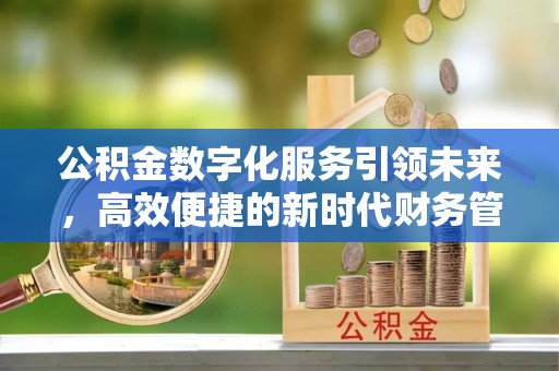 平舆公积金数字化服务引领未来，高效便捷的新时代财务管理