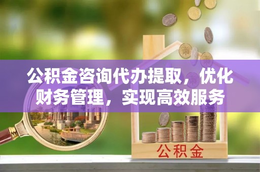 平舆公积金咨询代办提取，优化财务管理，实现高效服务