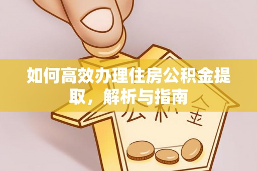 平舆如何高效办理住房公积金提取，解析与指南