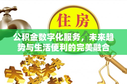 平舆公积金数字化服务，未来趋势与生活便利的完美融合