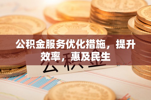 平舆公积金服务优化措施，提升效率，惠及民生