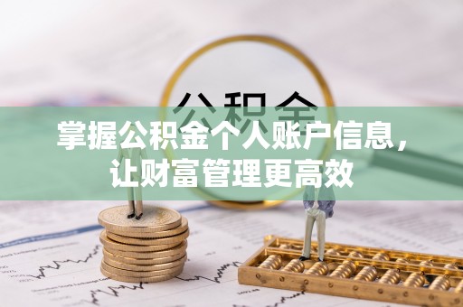 平舆掌握公积金个人账户信息，让财富管理更高效