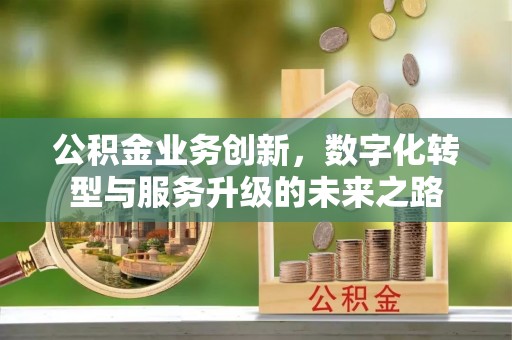 平舆公积金业务创新，数字化转型与服务升级的未来之路