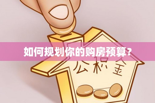 平舆如何规划你的购房预算？