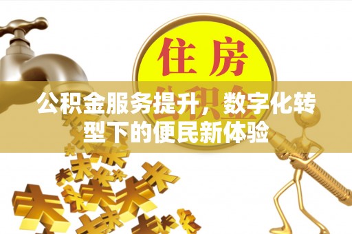 平舆公积金服务提升，数字化转型下的便民新体验