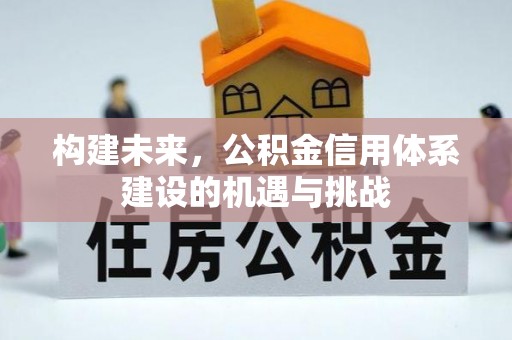 平舆构建未来，公积金信用体系建设的机遇与挑战