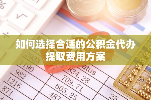 平舆如何选择合适的公积金代办提取费用方案
