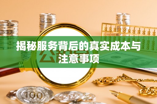 平舆揭秘服务背后的真实成本与注意事项